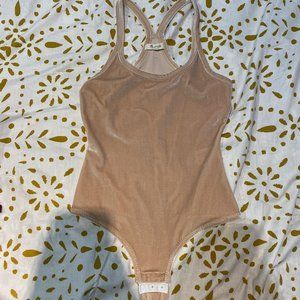 Madewell Velvet Bodysuit